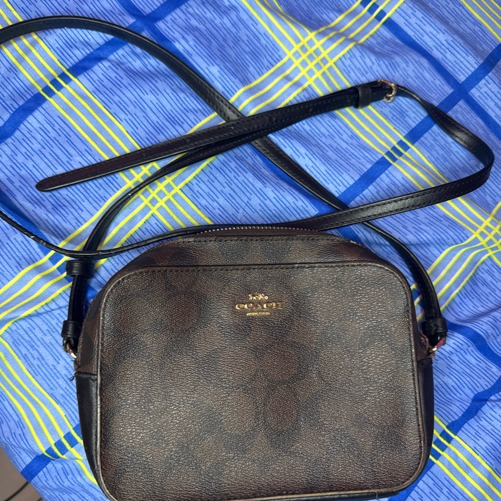 Coach Dark Brown Messenger Bag - Picture 2 of 5